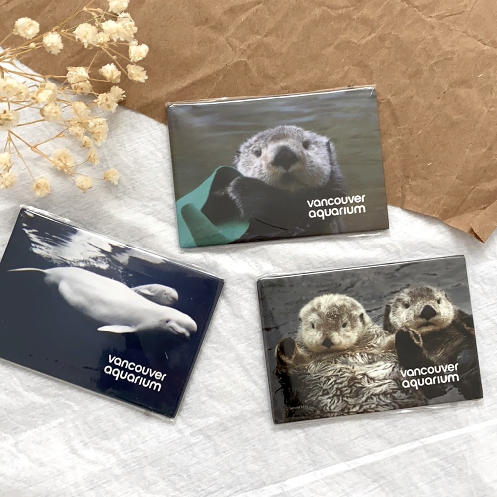 3x Vancouver Aquarium Magnets